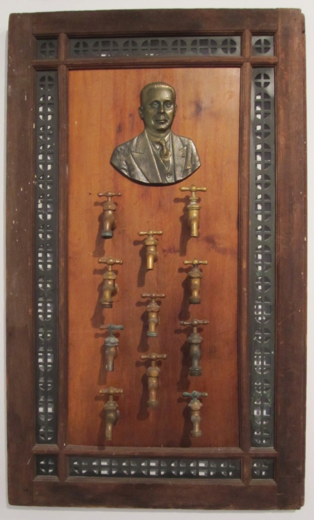 Lenny Kislin - He Who Controls Water Controls The World - Mixed Media