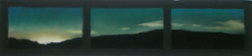 Gleam on Turquoise Sky