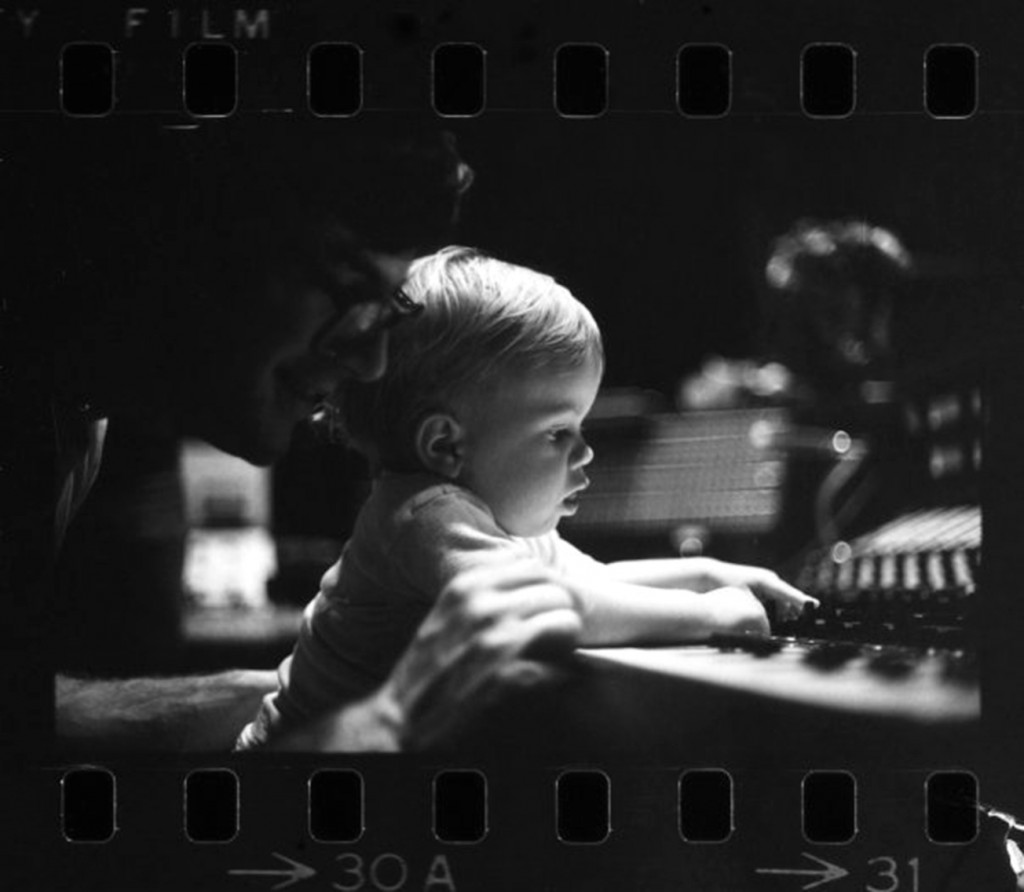 Ben on the studio board