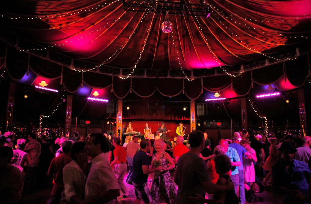 The Bard Summerscape Spiegeltent