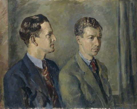Peter Pears; Benjamin Britten by Kenneth Green