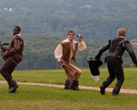 The Three Muskateers at Boscobel