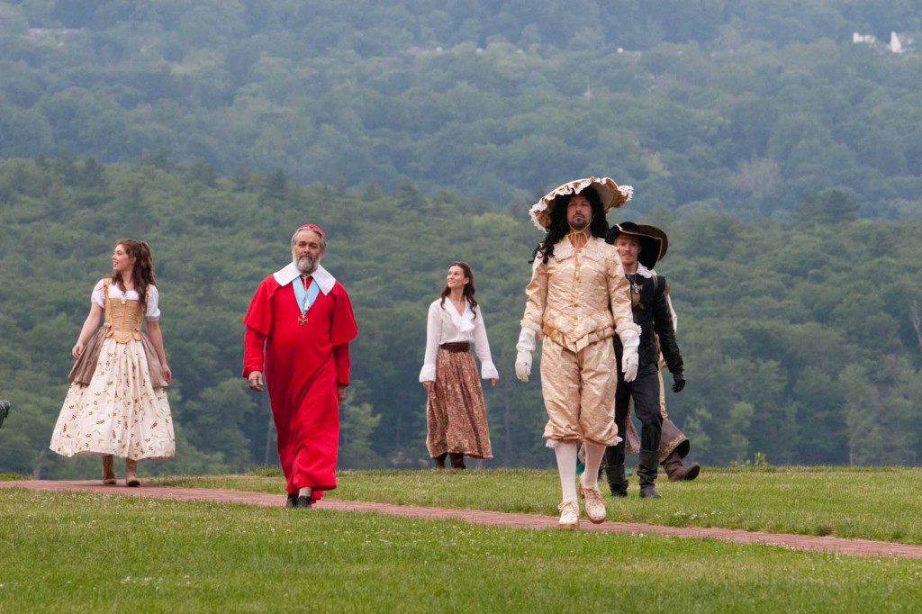 The Three Muskateers at Boscobel