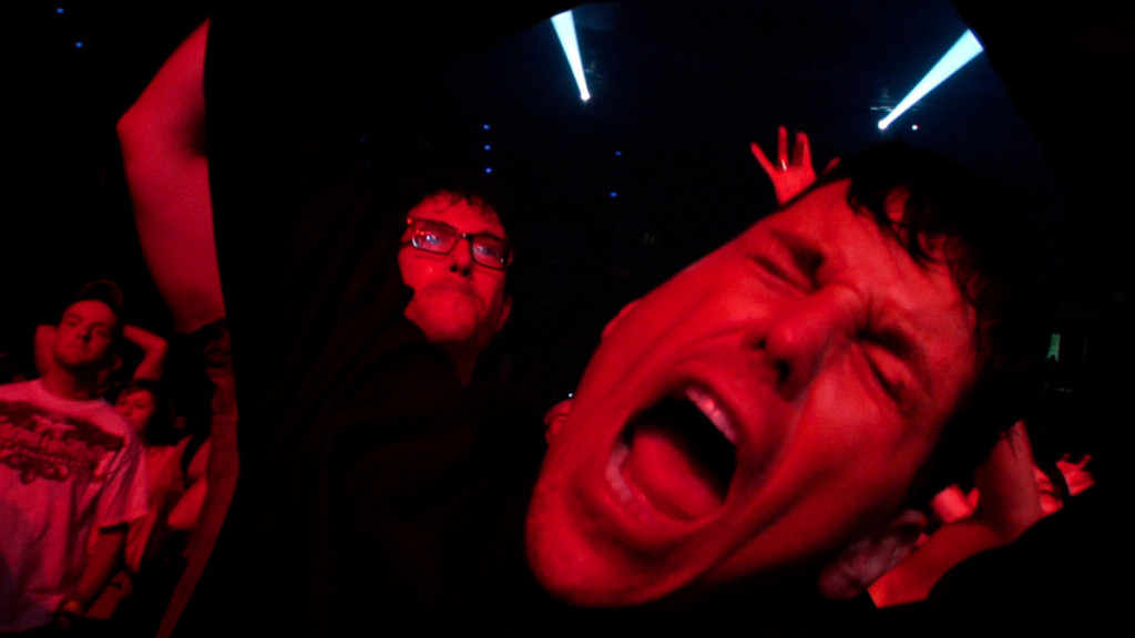 where the cast experienced the mosh pit first hand