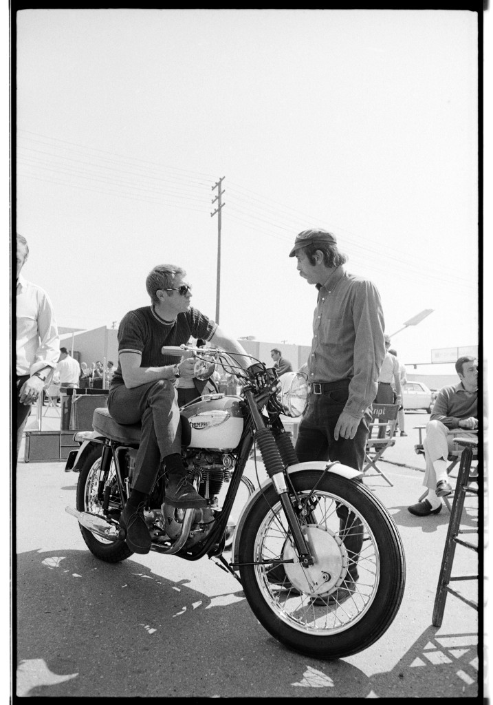 Steve McQueen and Barry Feinstein