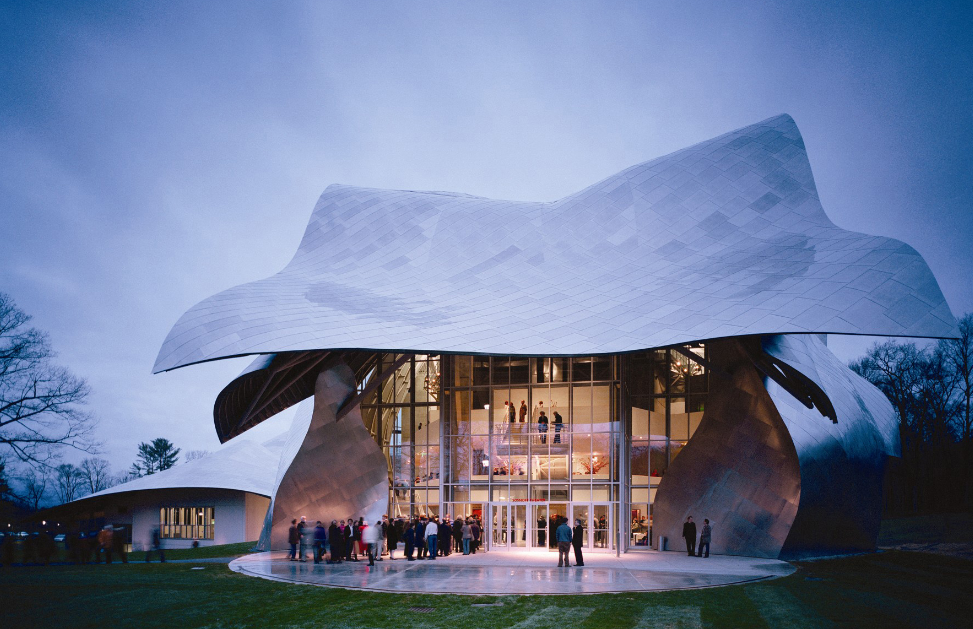 The Richard B. Fisher Center for the Performing Arts at Bard College - Photo by Peter Aaron/Esto