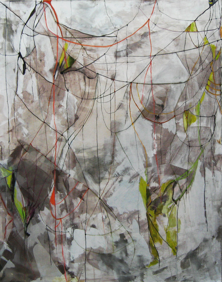 Kathi Robinson Frank, Emerging, 2012, 72.5 x 56.5”, mixed media on canvas Kathi Robinson Frank, Emerging, 2012, mixed media on canvas, 72.5 x 56.5