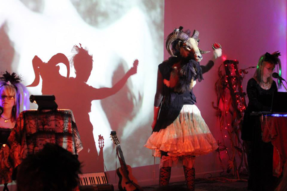 Ryder Cooley, Performance with Hazel and the Dust Bowl Faeries Ryder Cooley, Performance with Hazel and the Dust Bowl Faeries