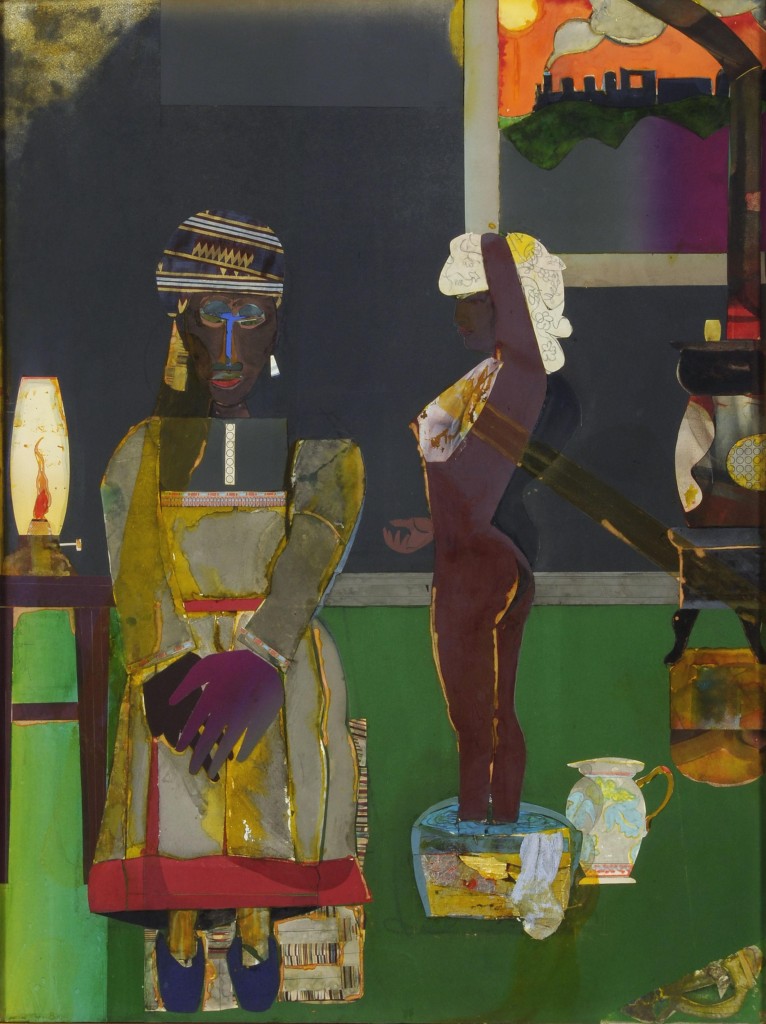 Romare Bearden, Prelude to Farewell, 1981, Collage Romare Bearden