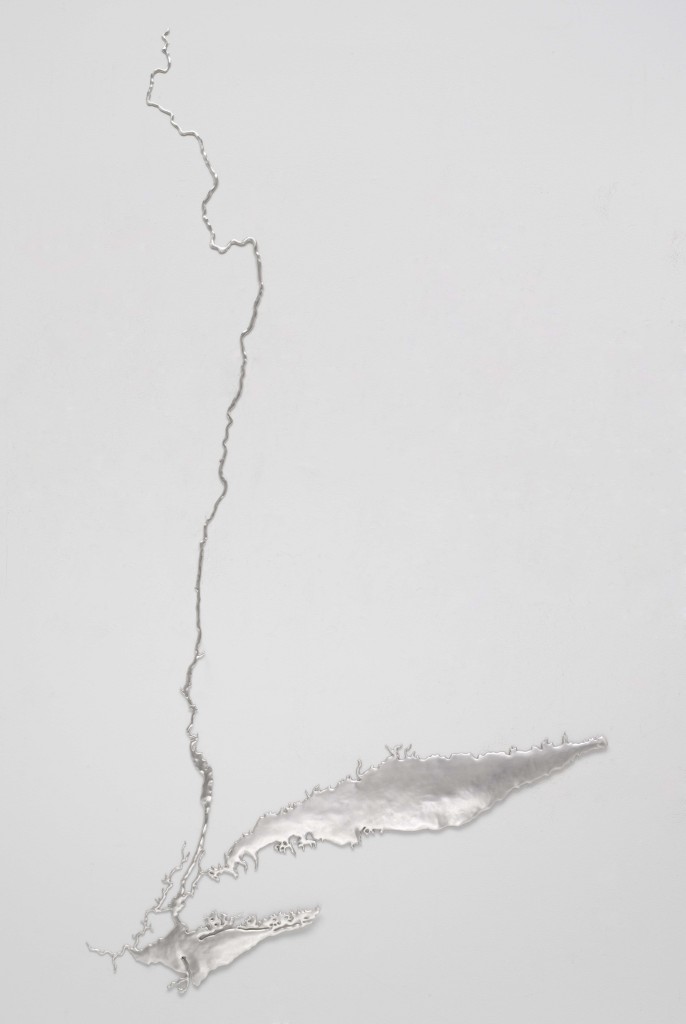 Maya Lin, Silver River Hudson Maya Lin, Silver River Hudson