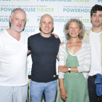 L to R: Sean Mathias (director); Keith Bunin (Playwright); Beth Dixon Actress); Carter Hudson (Actor) - Photo courtesy of Vassar & New York Stage and Film’s Powerhouse Theater
